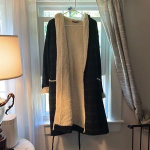 Hooded Sherpa lined LL Bean robe